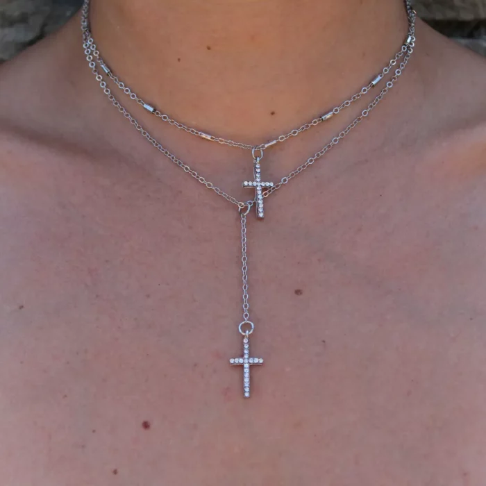 Halskette Kreuz Frauen
